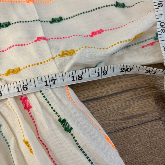 Zara Colorful Multicolor Dotted V-Neck Mini Dress Romper - Picture 10 of 11